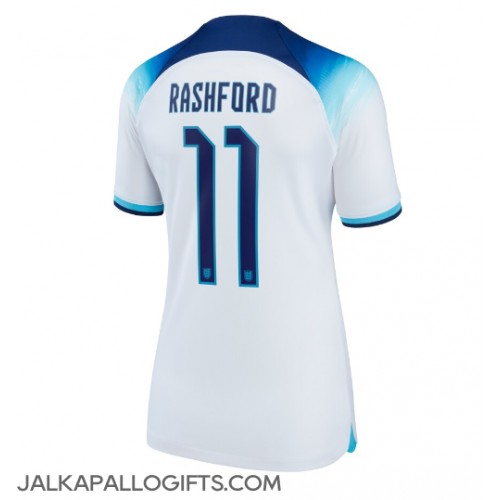 Englanti Marcus Rashford #11 Kotipaita Naiset MM-kisat 2022 Lyhythihainen